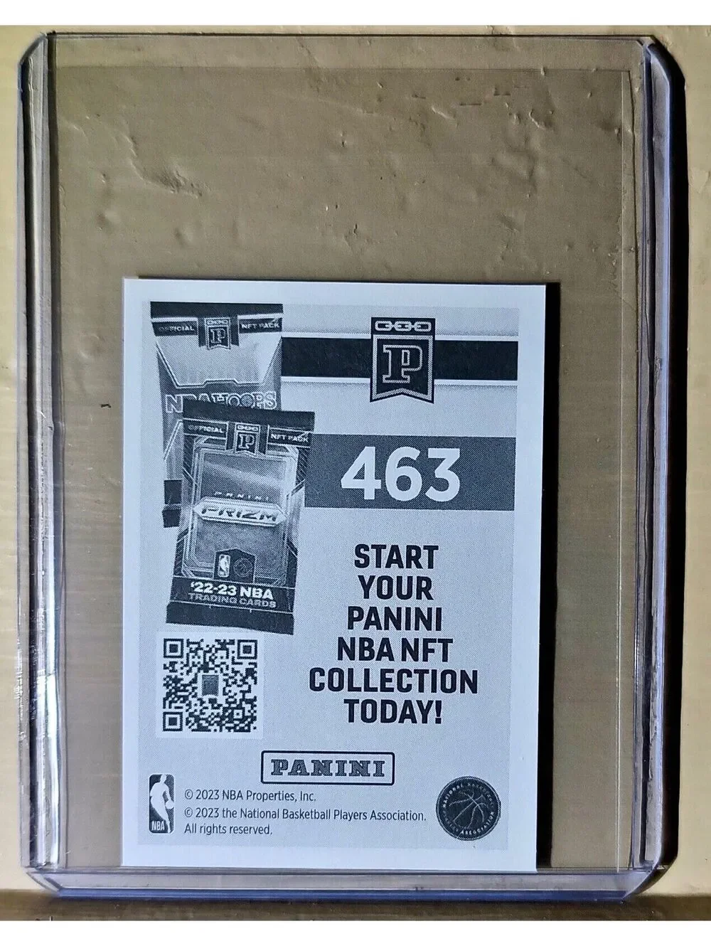 2023-24 Keldon Johnson Panini NBA Basketball #463 Sticker San Antonio Spurs